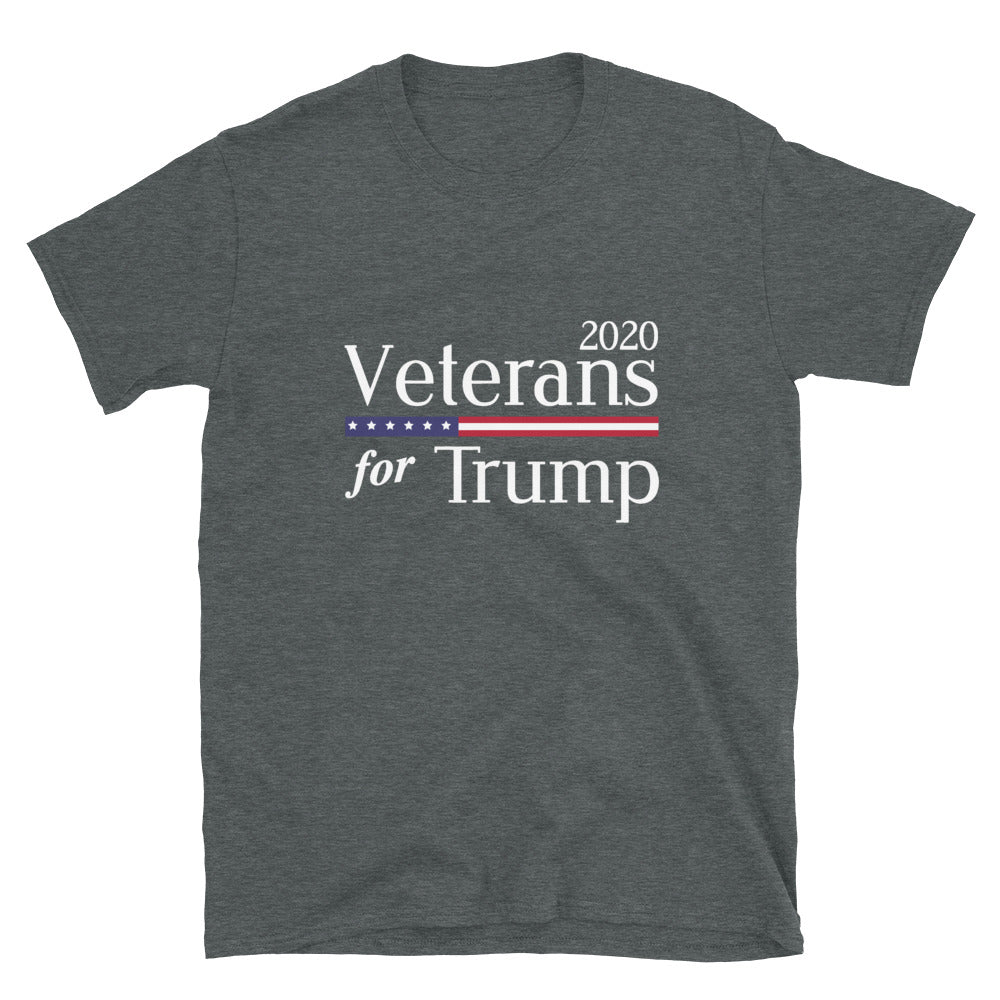 Veterans for Trump 2020 Short-Sleeve Unisex T-Shirt