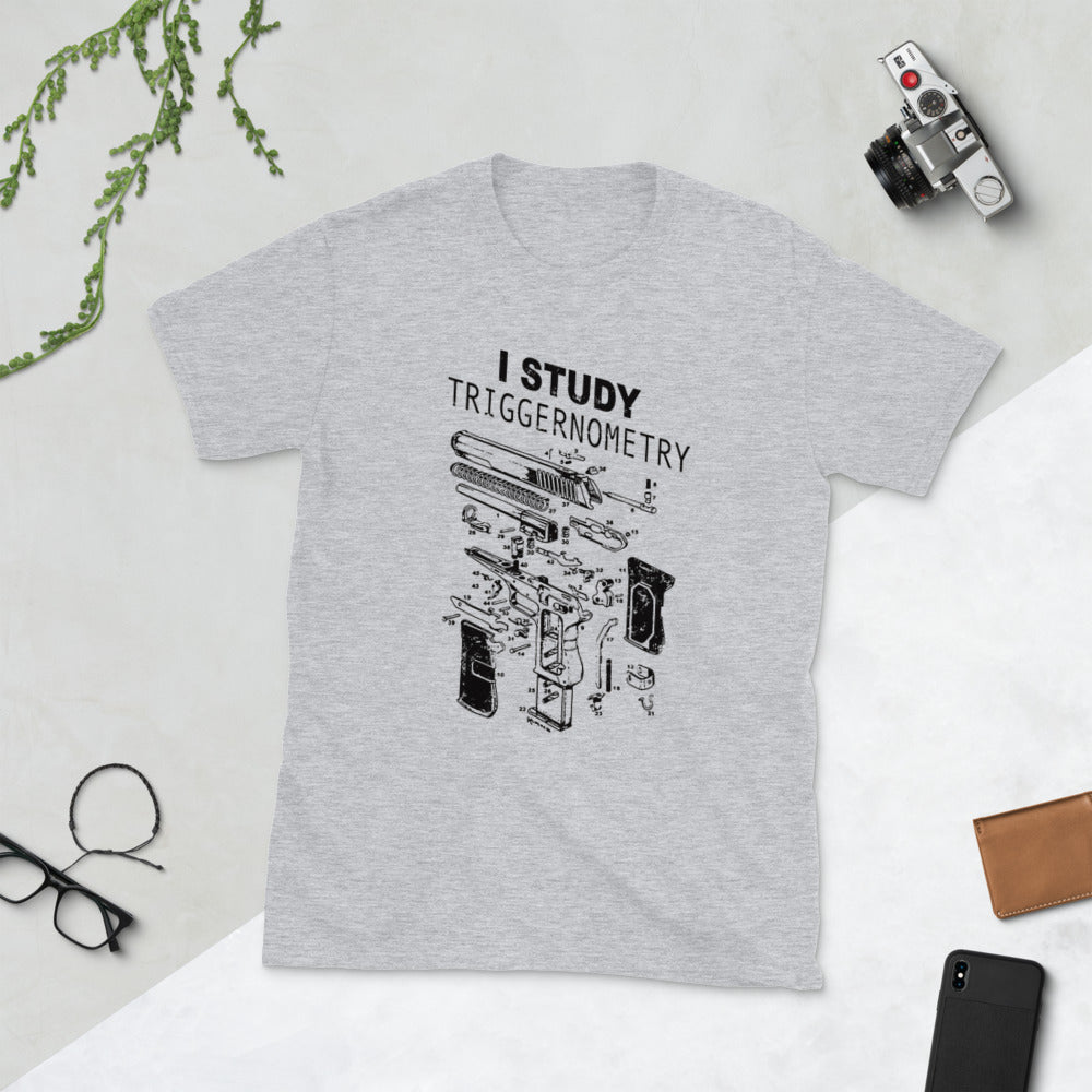 I Study Triggernometary Short-Sleeve Unisex T-Shirt