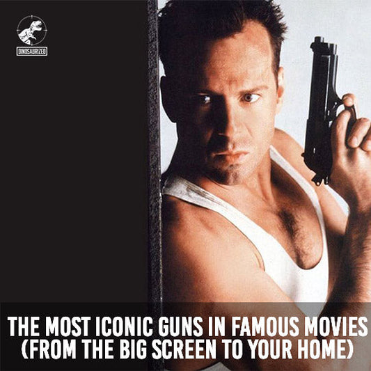 The Most Iconic Guns in Famous Movies (From the Big Screen to Your Home)