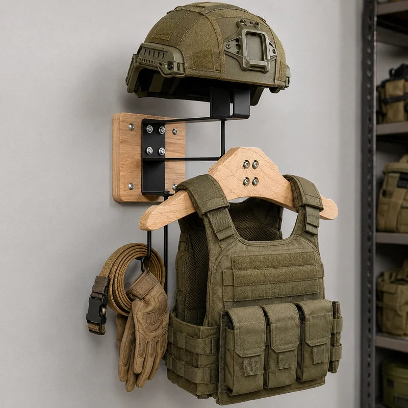 Wall-Mounted Gear Racks