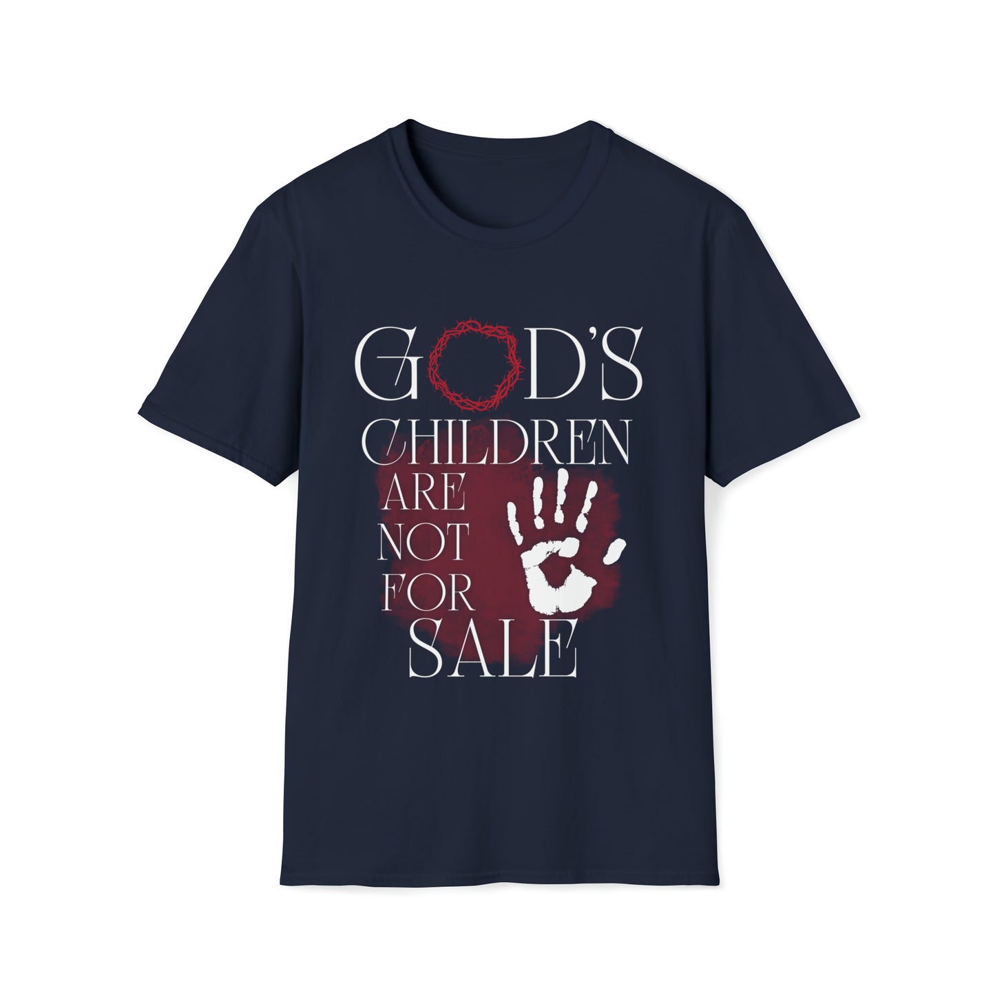 God's children are not for sale 2 Unisex Softstyle T-Shirt