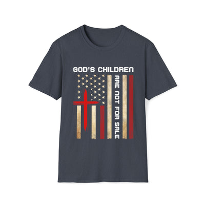 God's children are not for sale 5 Unisex Softstyle T-Shirt