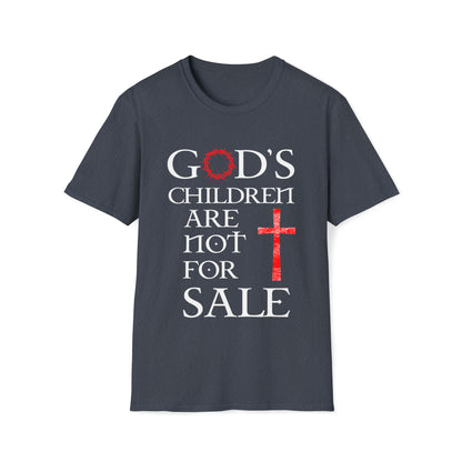 God's children are not for sale 1 Unisex Softstyle T-Shirt