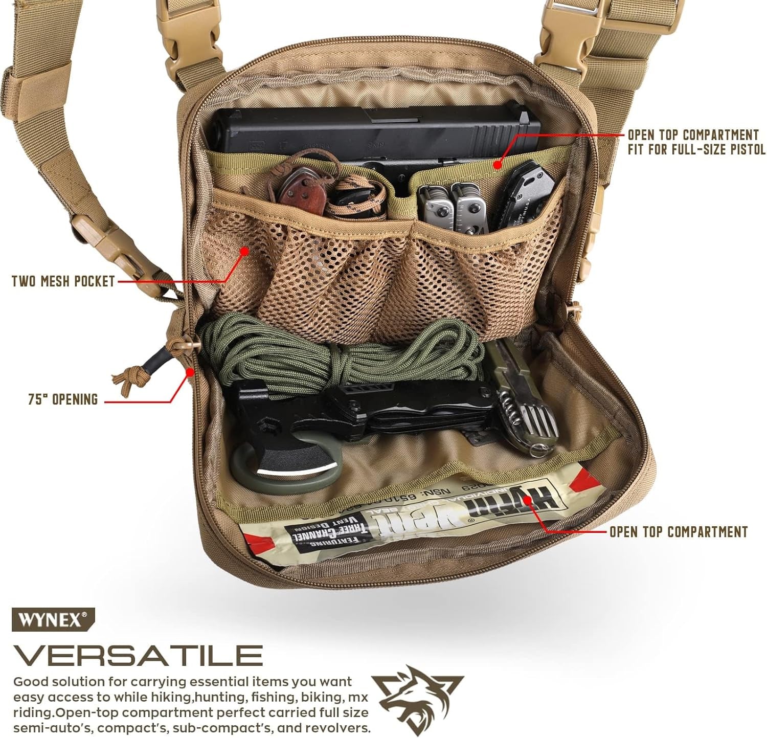 Dino Chest Bags