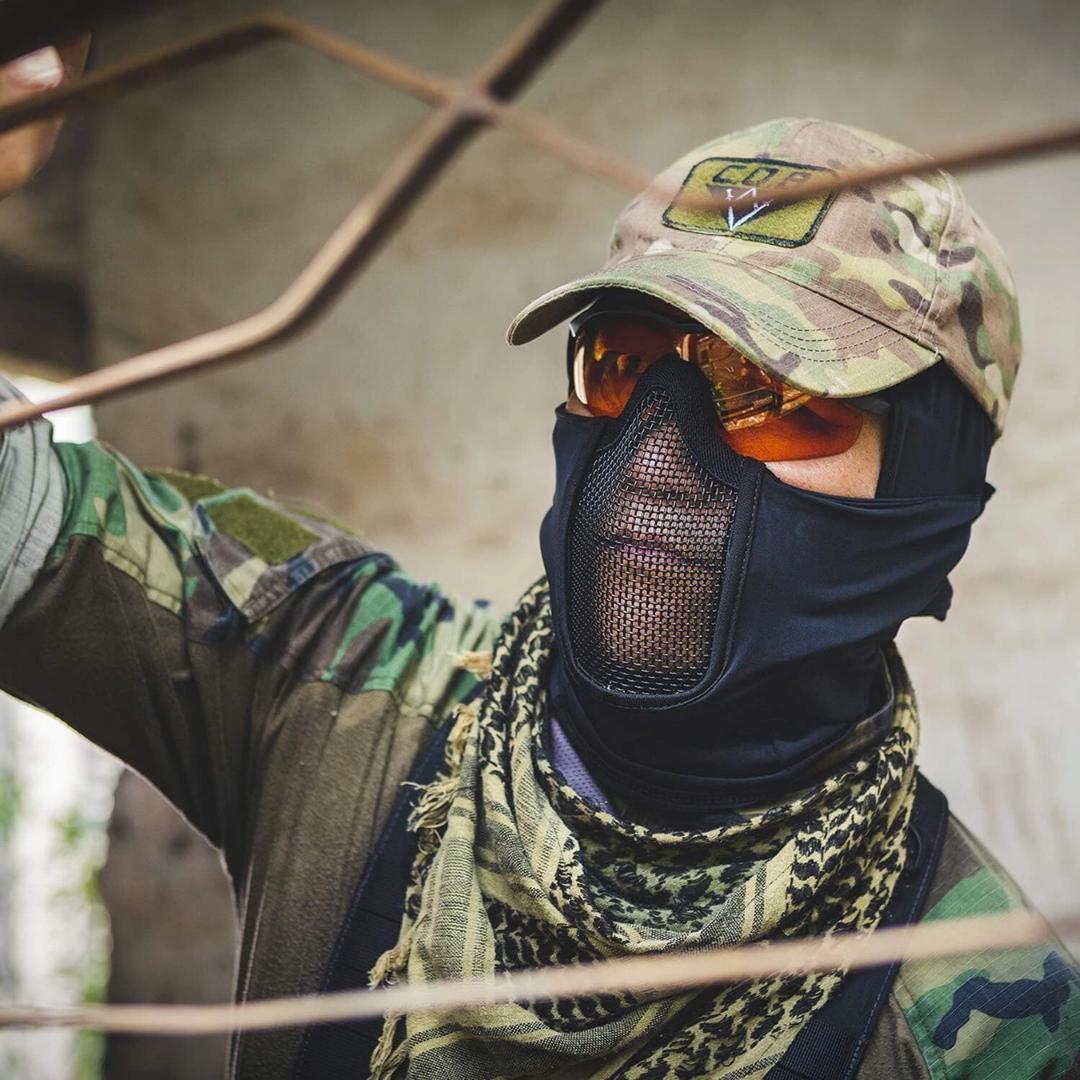 Dino Ninja Mesh Mouth Mask