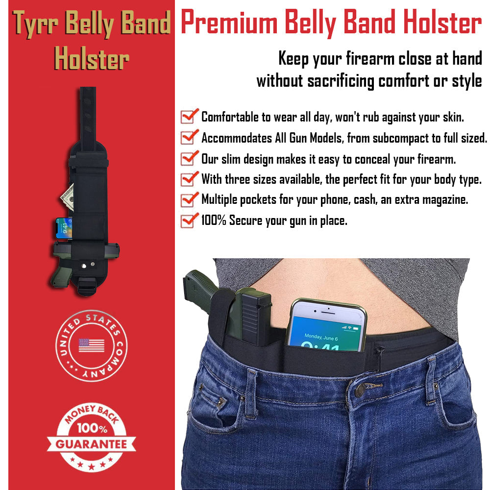 Tyrr Belly Band Holster K