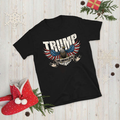 Trump TAKE AMERICA BACK! V2 Unisex Short-Sleeve T-Shirt