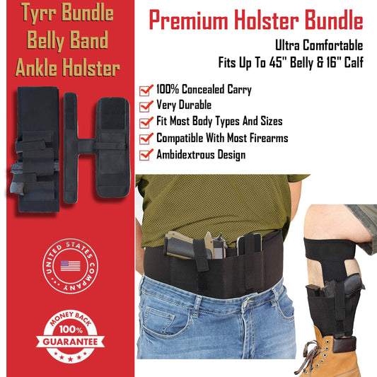 Tyrr Bundle Belly Band Ankle Holster GG