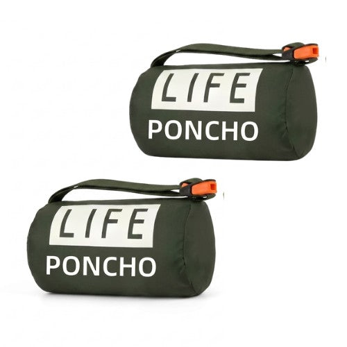 2x Emergency Mylar Poncho