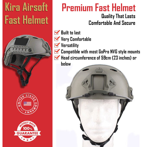 Kira Airsoft Fast Helmet GG