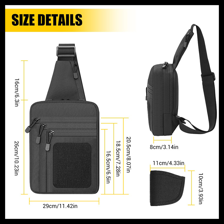 1 Raptor Sling Bag - GG - H