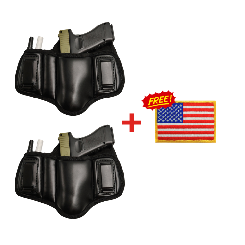 2 Sets FUJOBI HOLSTER with USA Flag Badge