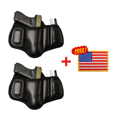 2 Sets FUJOBI HOLSTER with USA Flag Badge