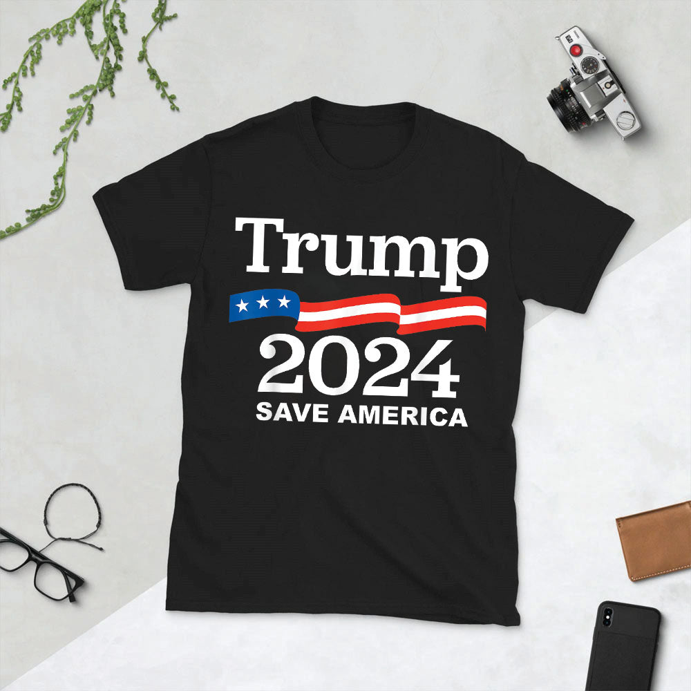 Trump 2024 Save America Unisex Short-Sleeve T-Shirt