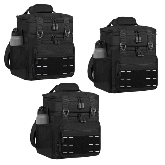 3 Tactical Lunch Boxes 16L