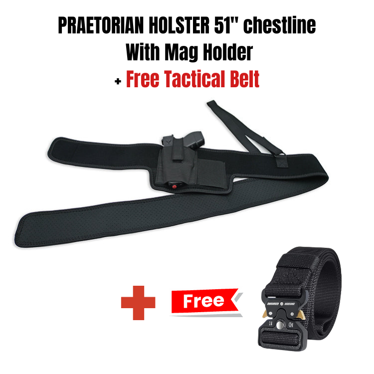 Praetorian Shoulder & Belly Holster - Free Tactical Belt – Dinosaurized ...