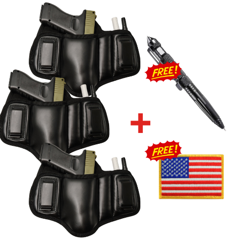 3 Sets FUJOBI HOLSTER with flag and pen