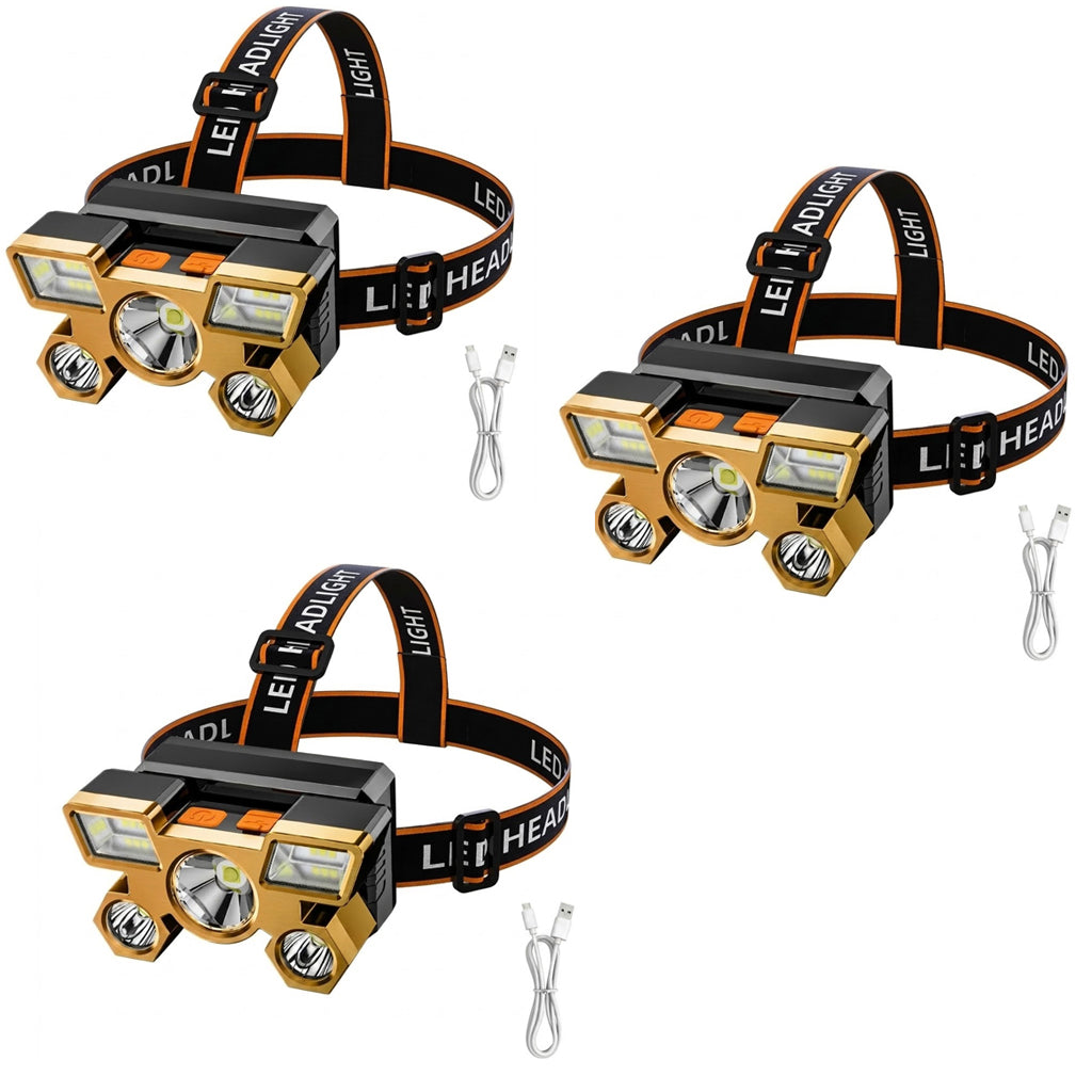 3 MASTER G TACTICAL HEADLAMPS