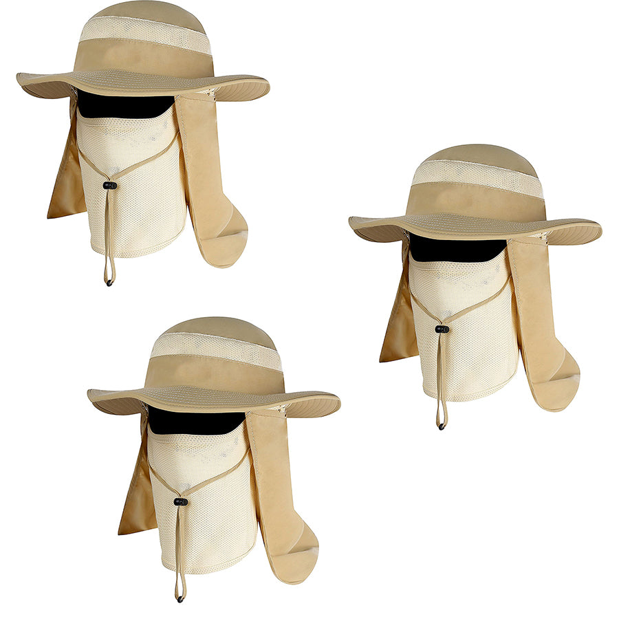 3 Fishermonk Ninja Hats