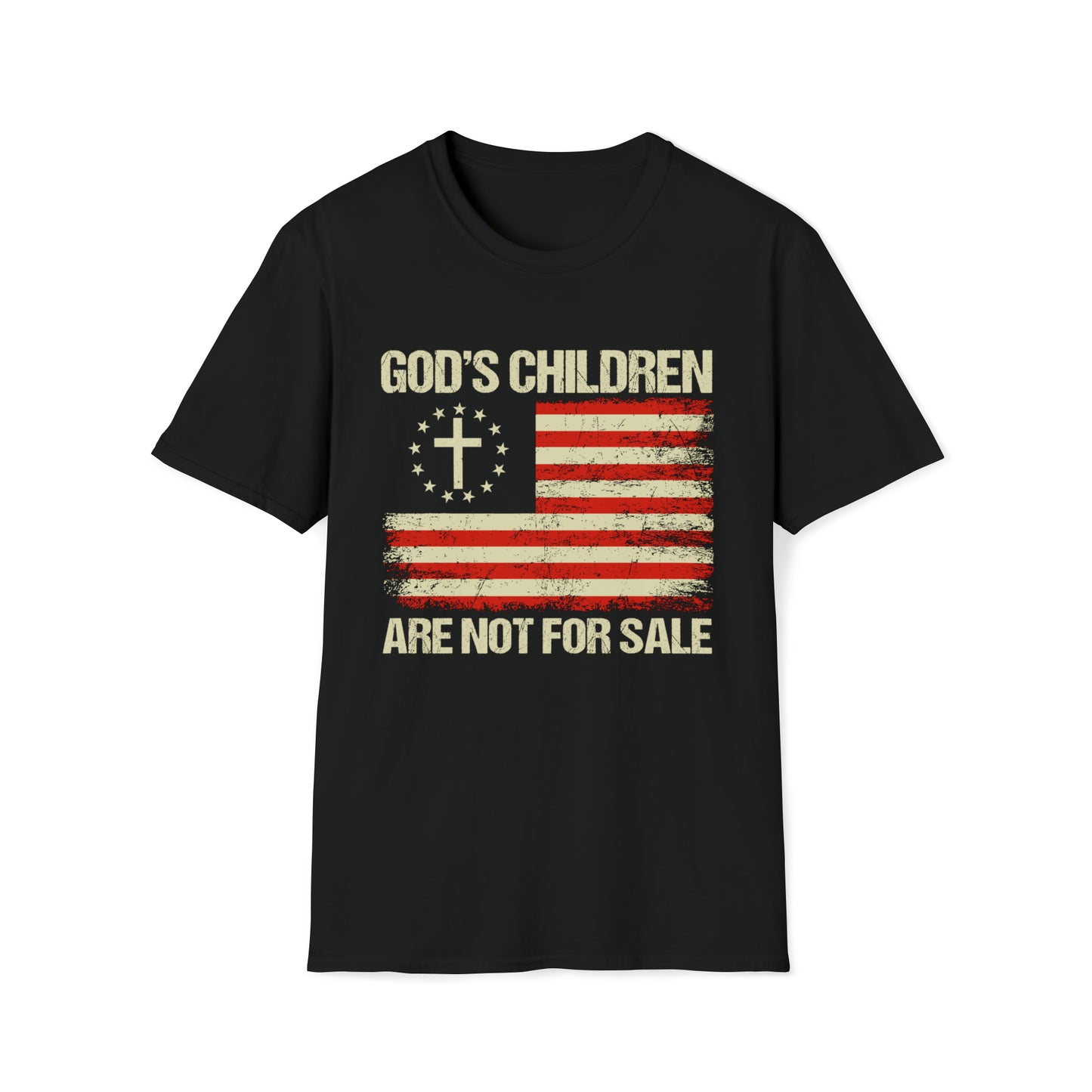 God's children are not for sale 8 Unisex Softstyle T-Shirt