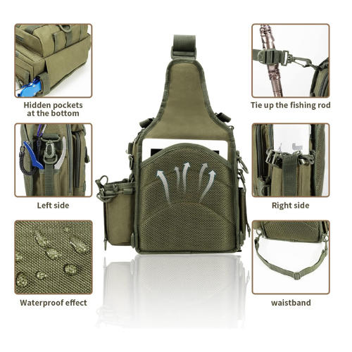 Dino Fishing Tackle backpack