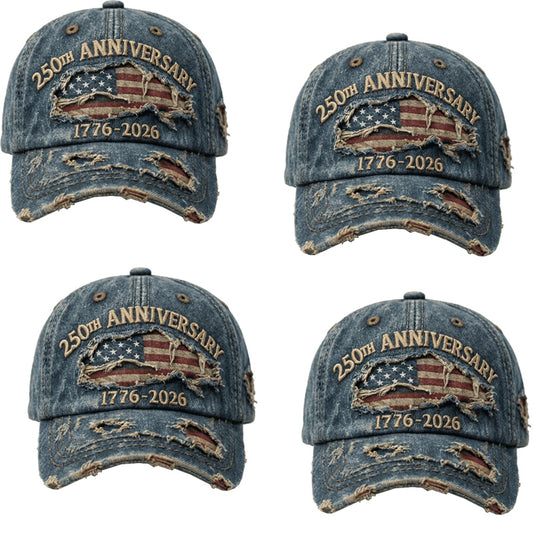 4 Liberty Worn 250 Hats