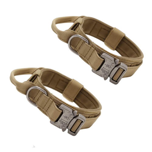 2x Dino Tactical Dog Collar