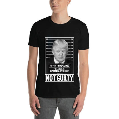 Trump NOT GUILTY Unisex Short-Sleeve T-Shirt