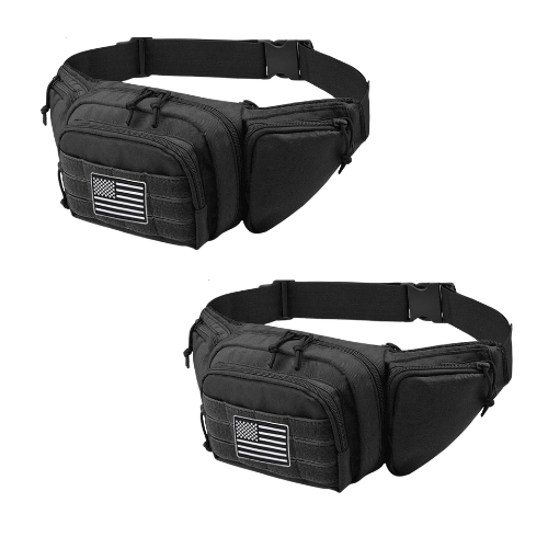 2x Dino Tactical Fanny Packs