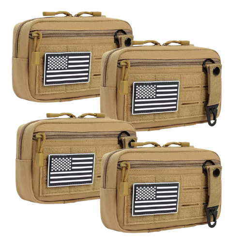 4x Five Stones EDC Pouchs