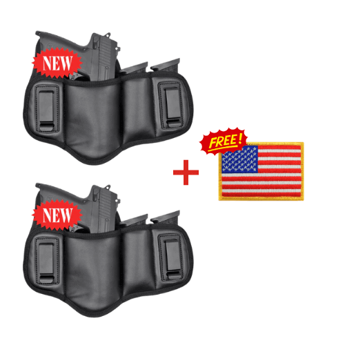 2 Sets FUJOBI HOLSTER with USA Flag Badge