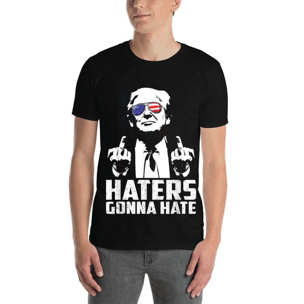 Haters Gonna Hate Unisex Short-Sleeve T-Shirt