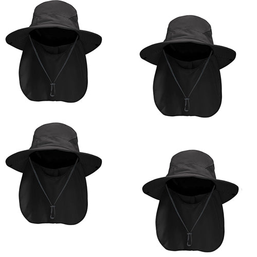 4x Dino Outdoor Sun Hats