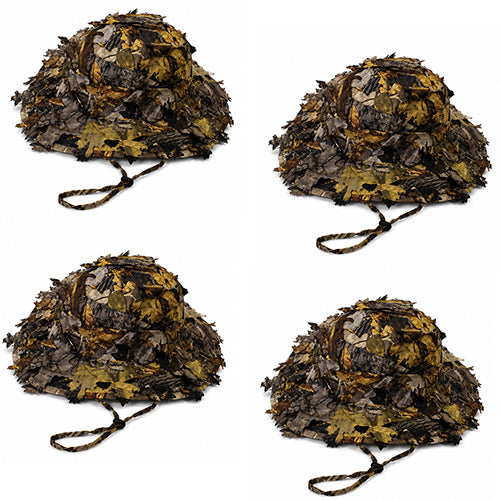 4 Predator 3d leafy boonie hats