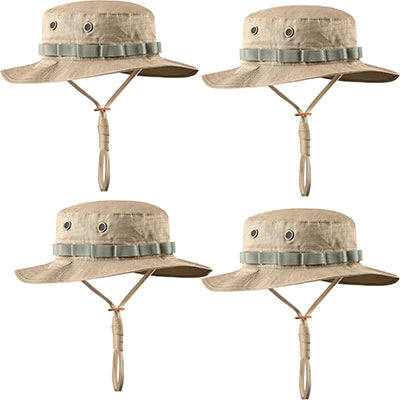 4 BOONIE SUN HATS