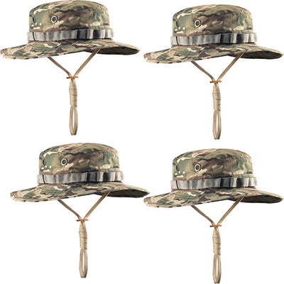 4 BOONIE SUN HATS