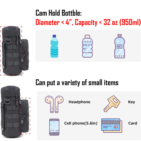 Njord Molle Water Bottle Holder GG