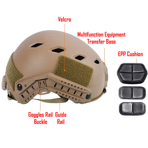 Kira Airsoft Fast Helmet GG