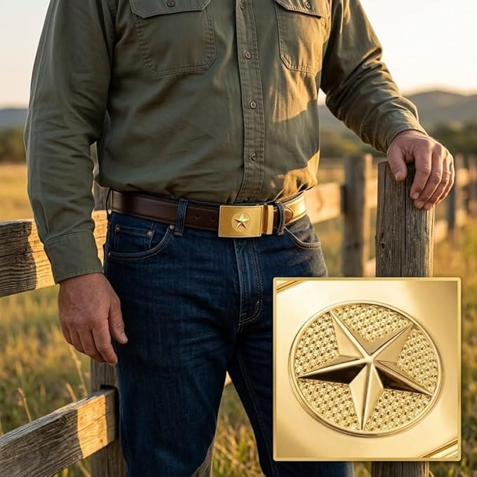 GENERAL'S GOLD STAR BELT