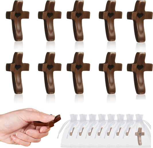 10 Pocket prayer crosses