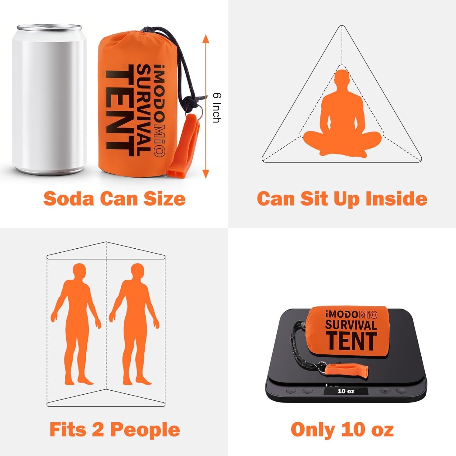 2x Emergency Tents