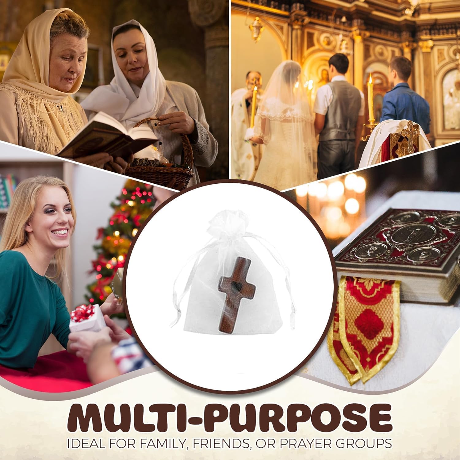 Pocket prayer crosses