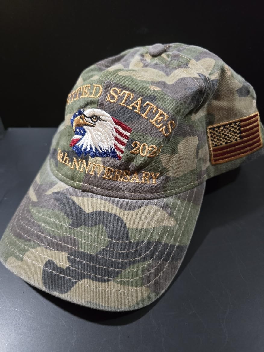 Camo eagle hat