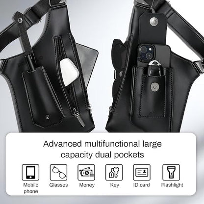 Double Shoulder Underarm Utility Bag