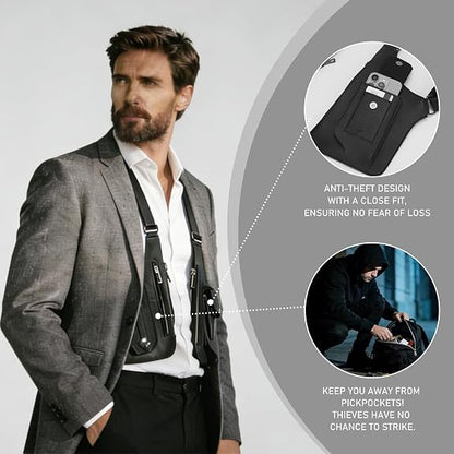 Double Shoulder Underarm Utility Bag