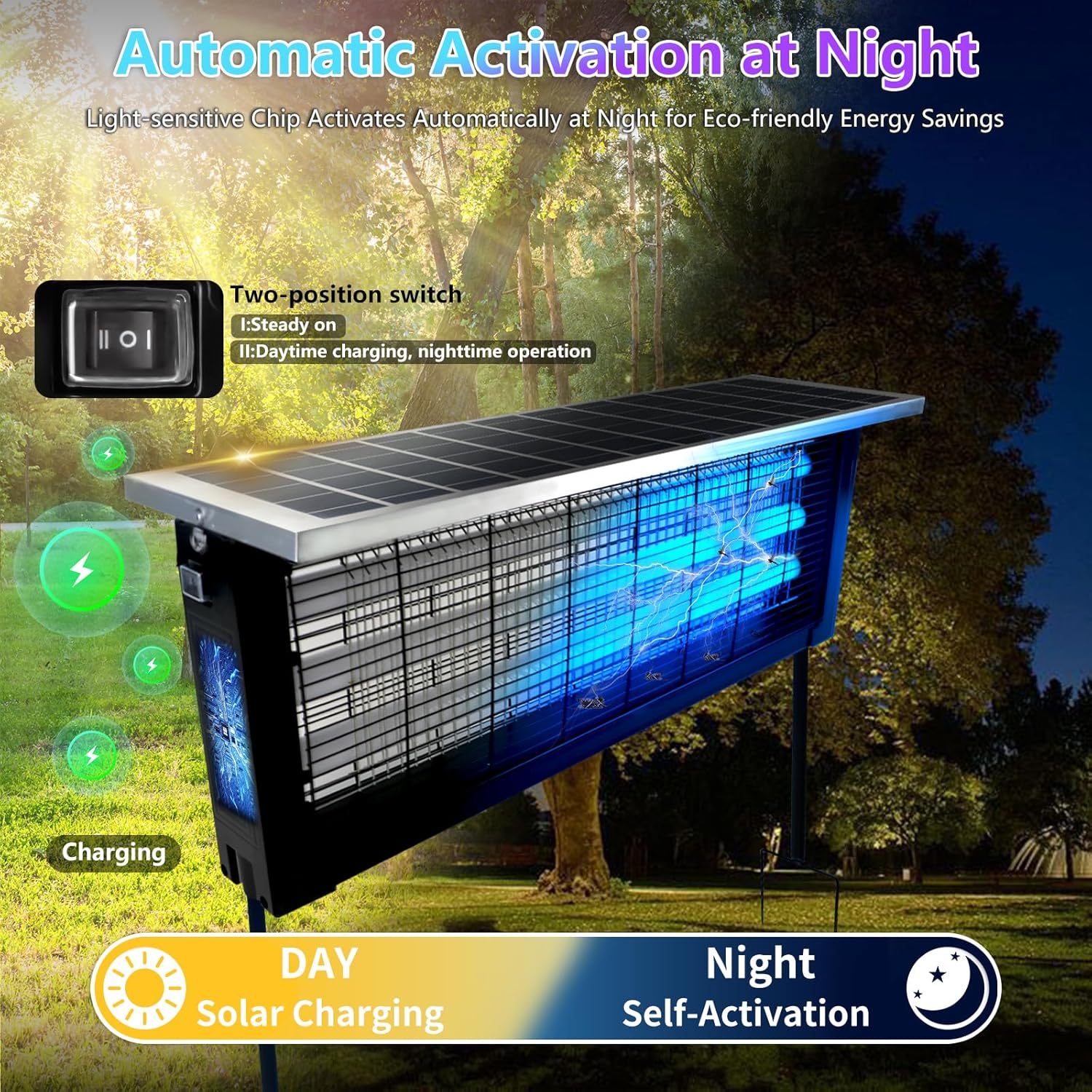 Helios Solar Bug Zapper