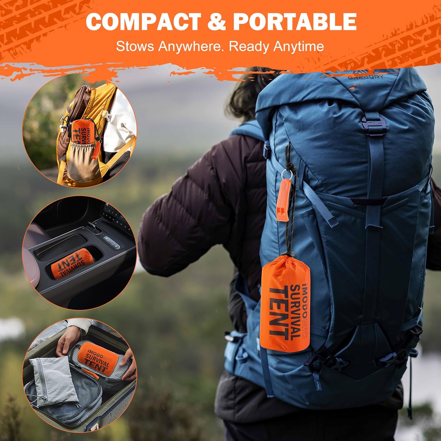 2x Emergency Tents
