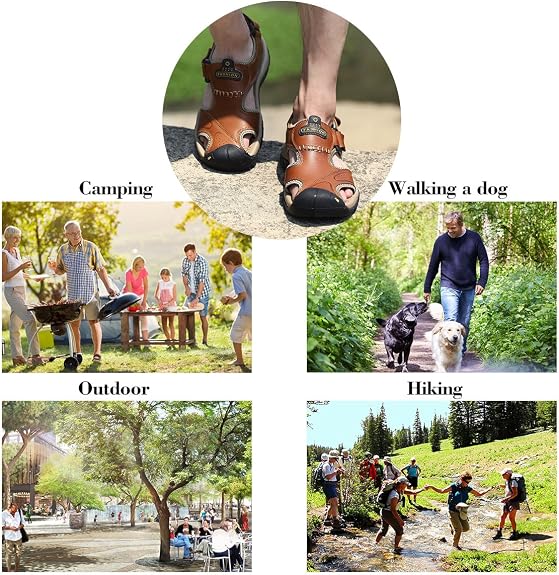 Leather Hiking Sandals