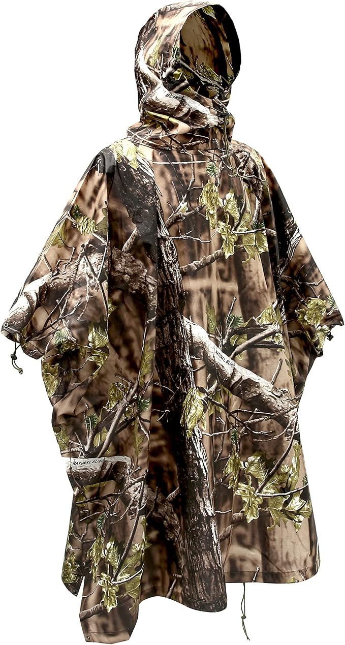 1 Camo Rain Ponchos