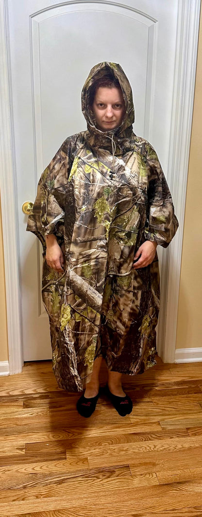 1 Camo Rain Ponchos